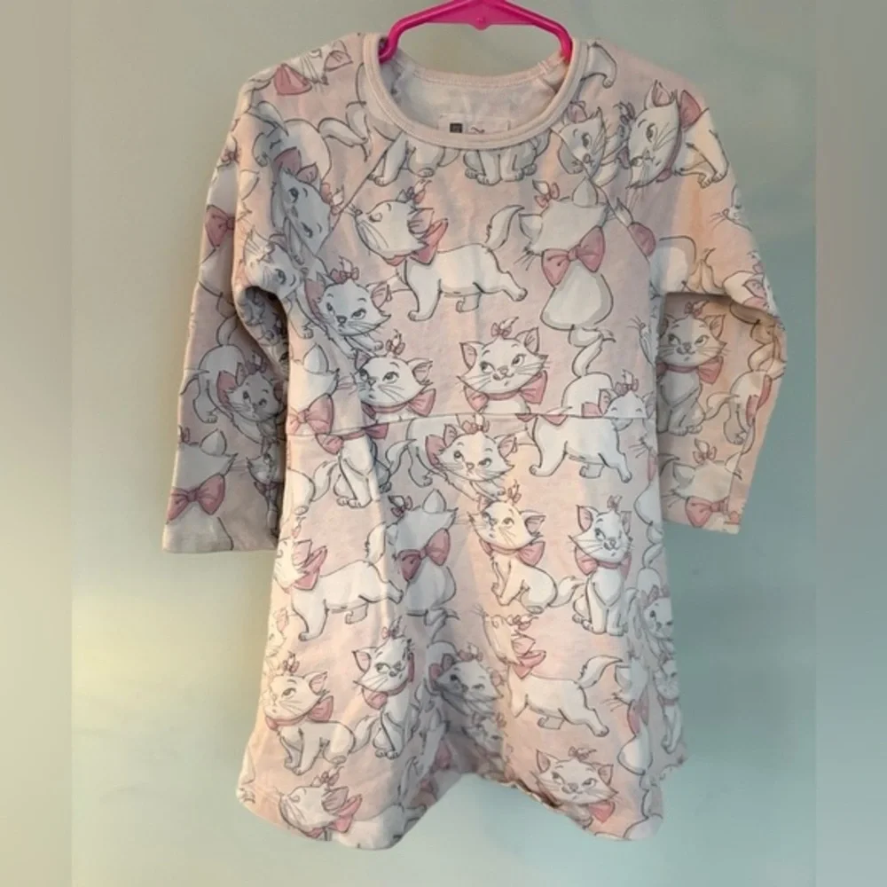 Gap Disney Aristocrats Twirl Dress Pink Sz 4